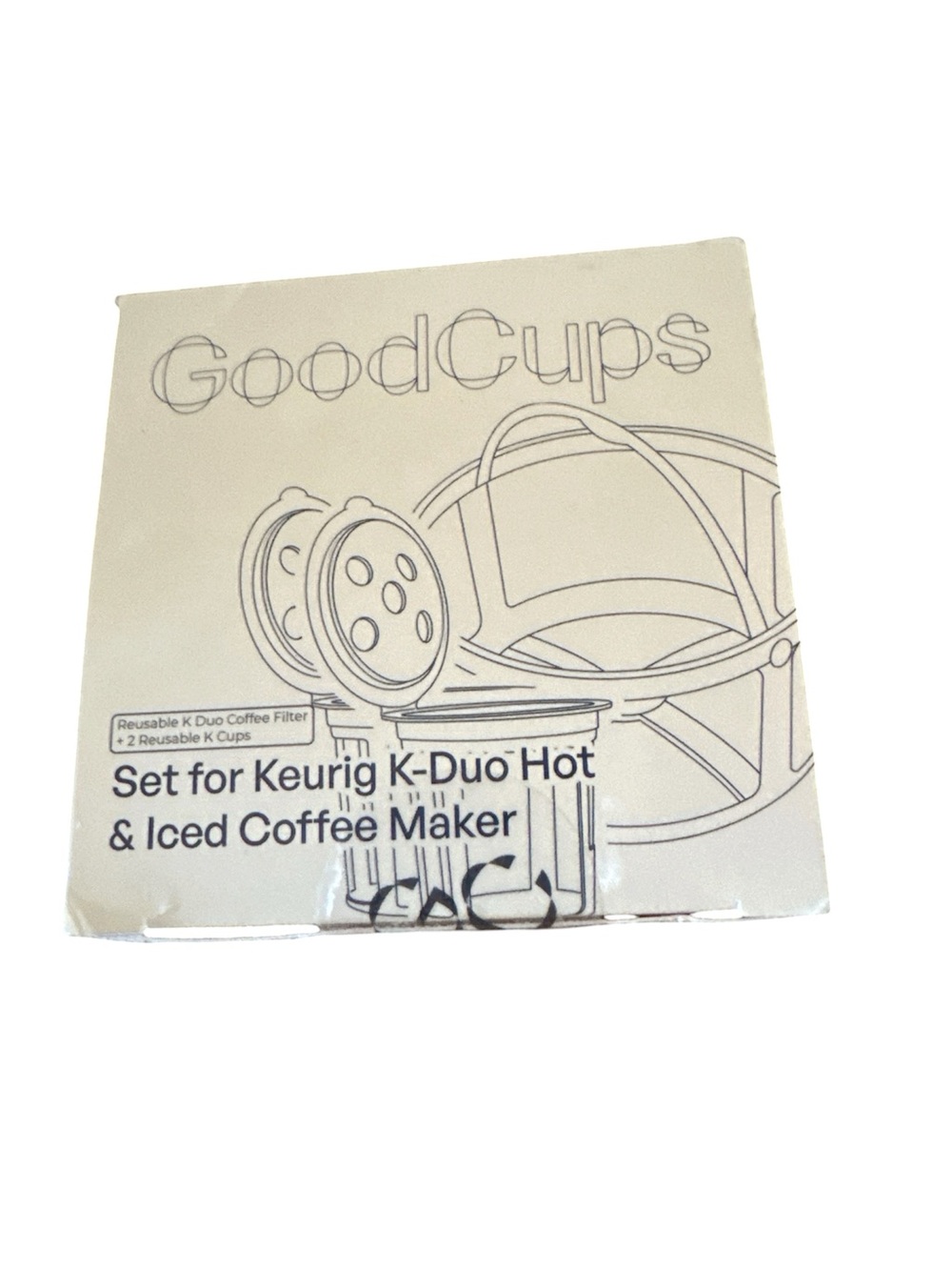 Reusable Filter Set for Keurig K-Duo -